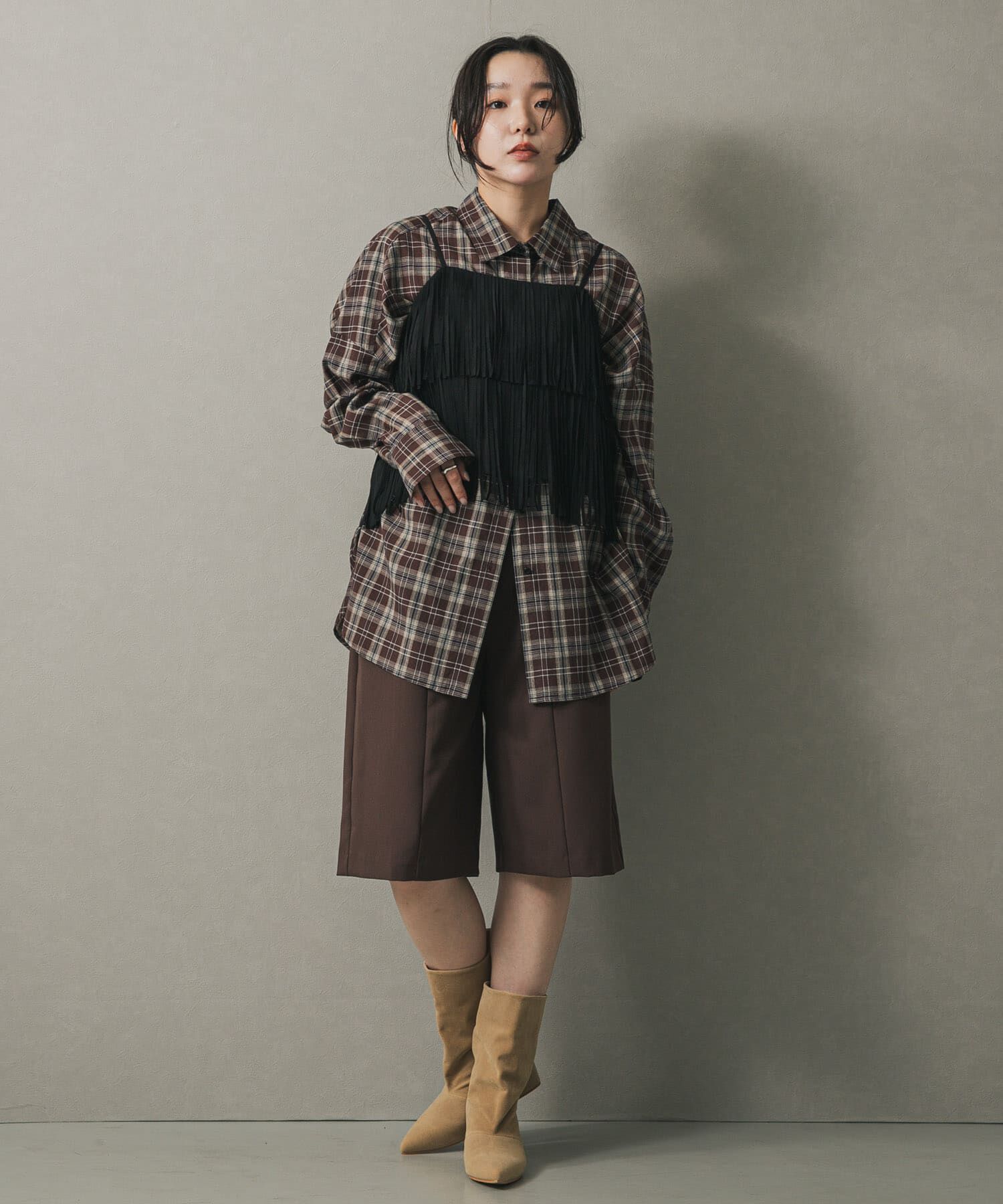 SENSE OF PLACE by URBAN RESEARCH「ワイドシャフトミドルブーツ」|ショートブーツ|