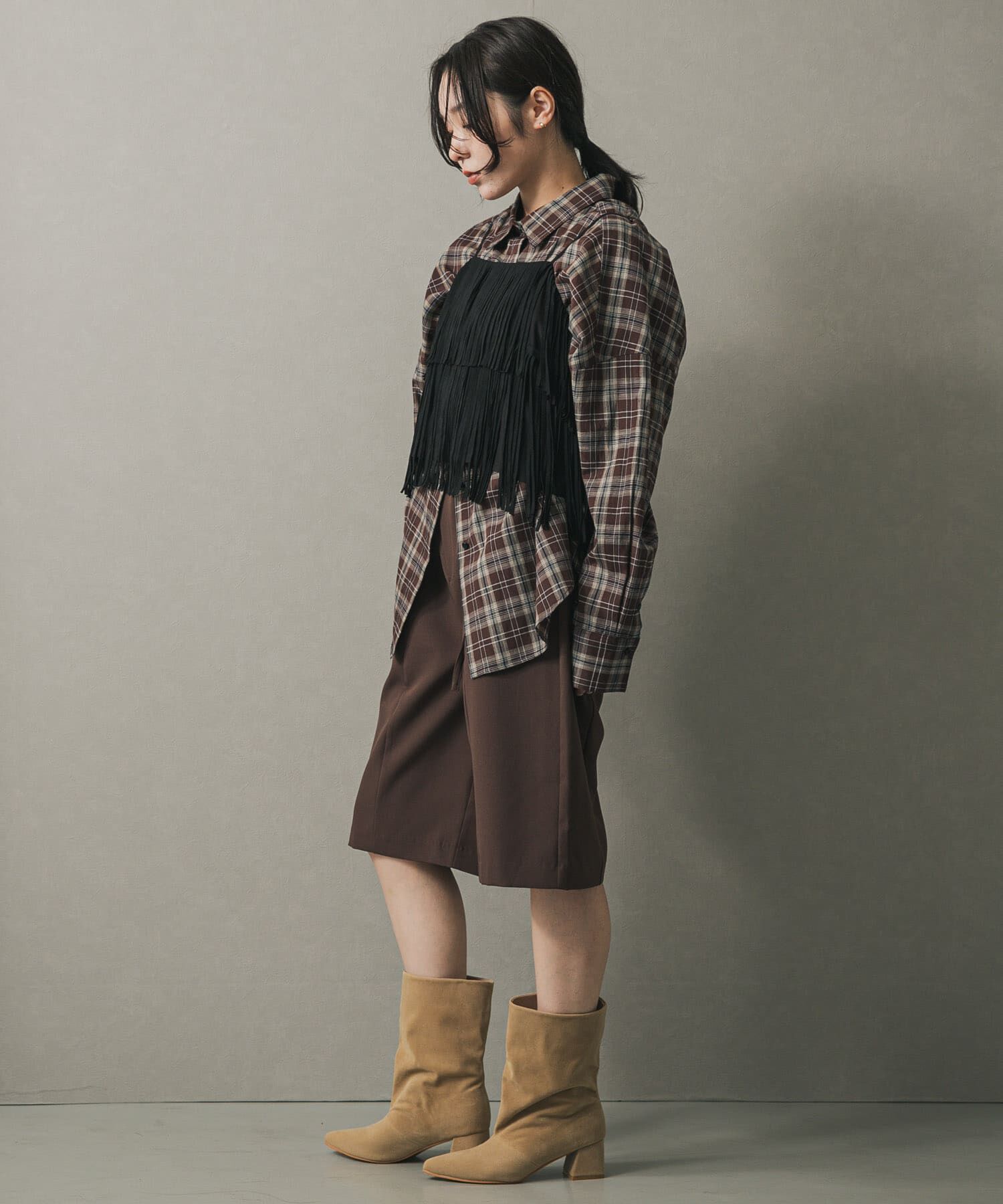 SENSE OF PLACE by URBAN RESEARCH「ワイドシャフトミドルブーツ」|ショートブーツ|