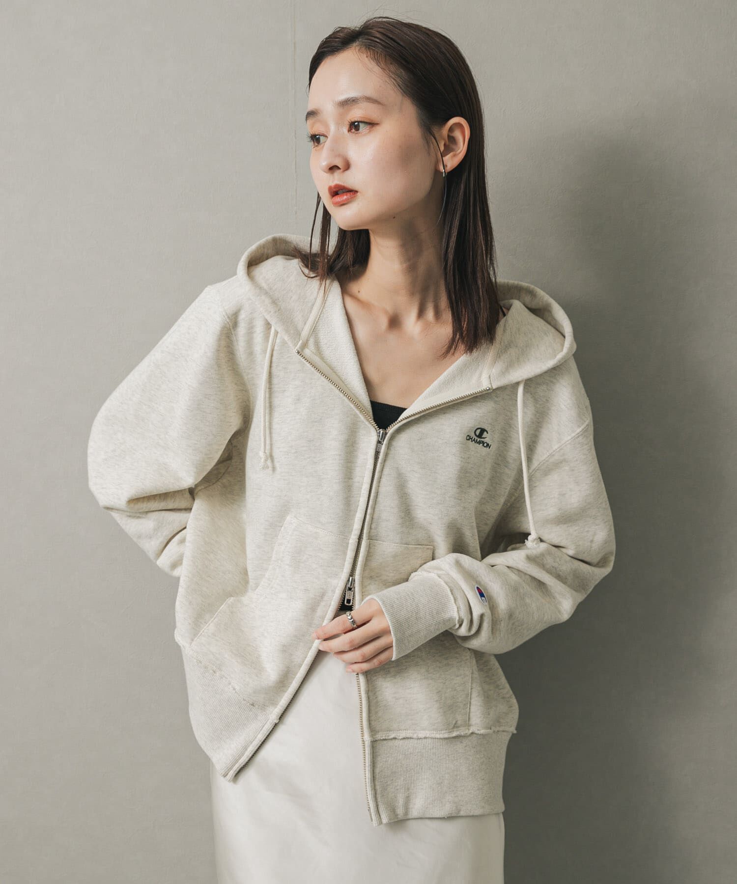 SENSE OF PLACE by URBAN RESEARCH「『別注』Champion&times;SENSE OF PLACE　ジップパーカー」|パーカー|