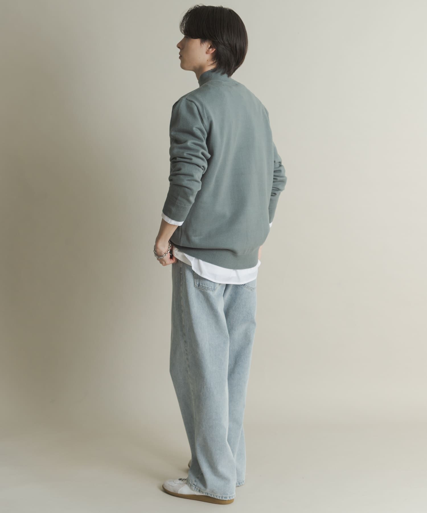 SENSE OF PLACE by URBAN RESEARCH「『一部WEB限定カラー』『洗濯可/毛玉防止』ストレッチモックネックニット」|ニット・セーター|