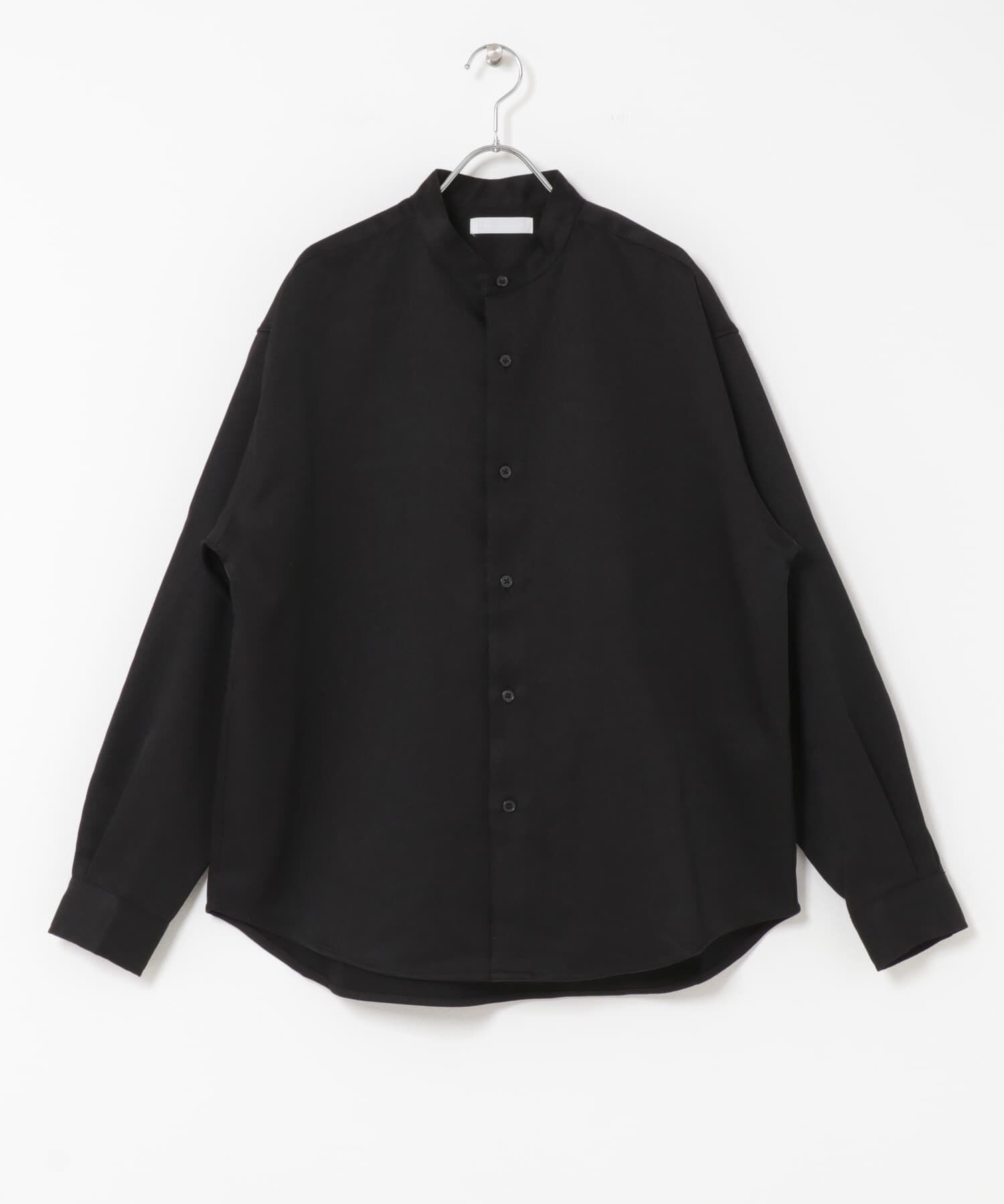 SENSE OF PLACE by URBAN RESEARCH「ウールライクバンドカラールーズシャツ」|シャツ・ブラウス|