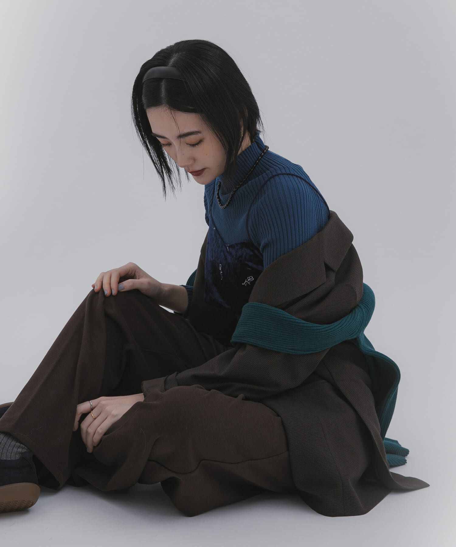 SENSE OF PLACE by URBAN RESEARCH「『一部WEB限定カラー』『毛玉防止』ストレッチリブハイネックセーター」|ニット・セーター|