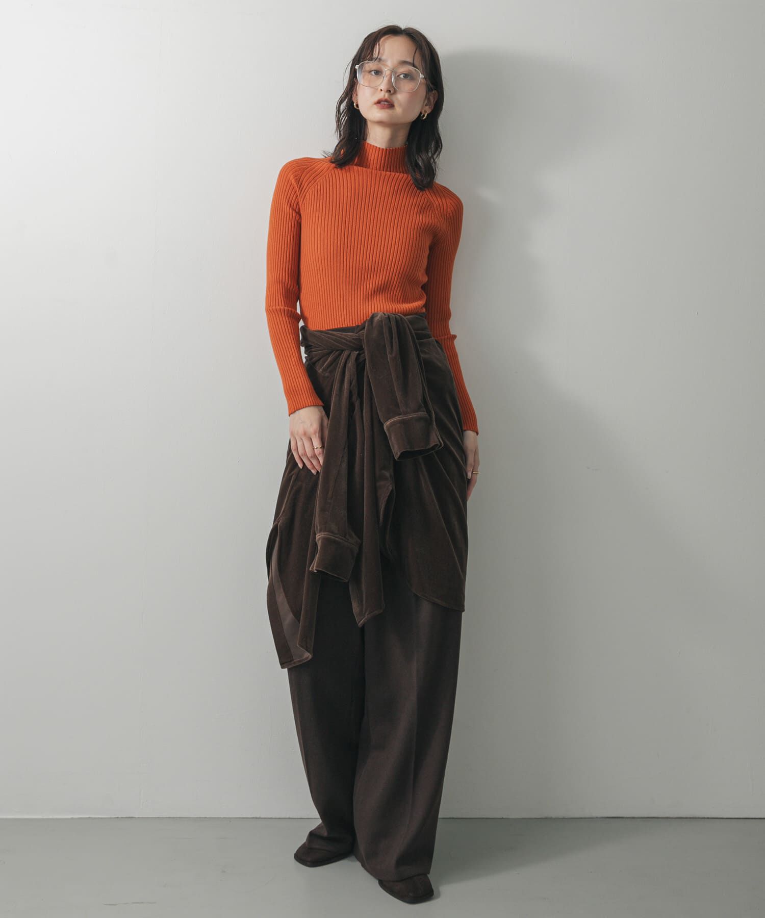 SENSE OF PLACE by URBAN RESEARCH「『一部WEB限定カラー』『毛玉防止』ストレッチリブハイネックセーター」|ニット・セーター|