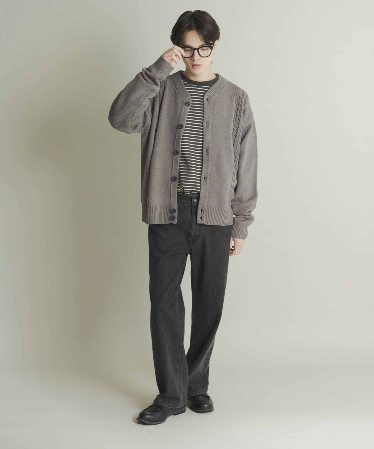 SENSE OF PLACE by URBAN RESEARCH「ハリヌキケーブルニットカーディガン」|カーディガン|