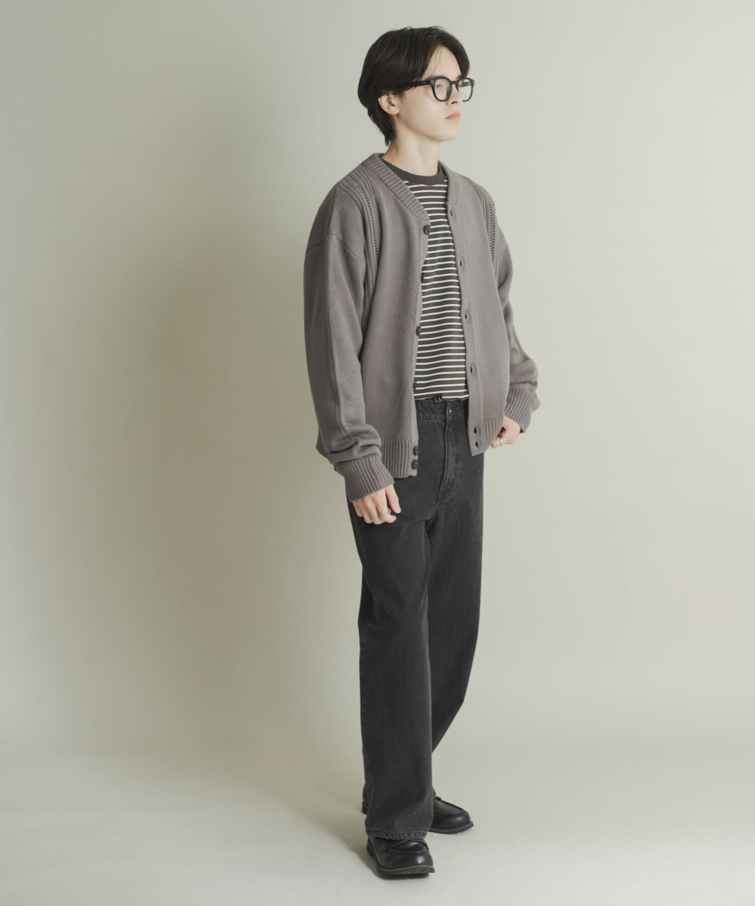 SENSE OF PLACE by URBAN RESEARCH「ハリヌキケーブルニットカーディガン」|カーディガン|