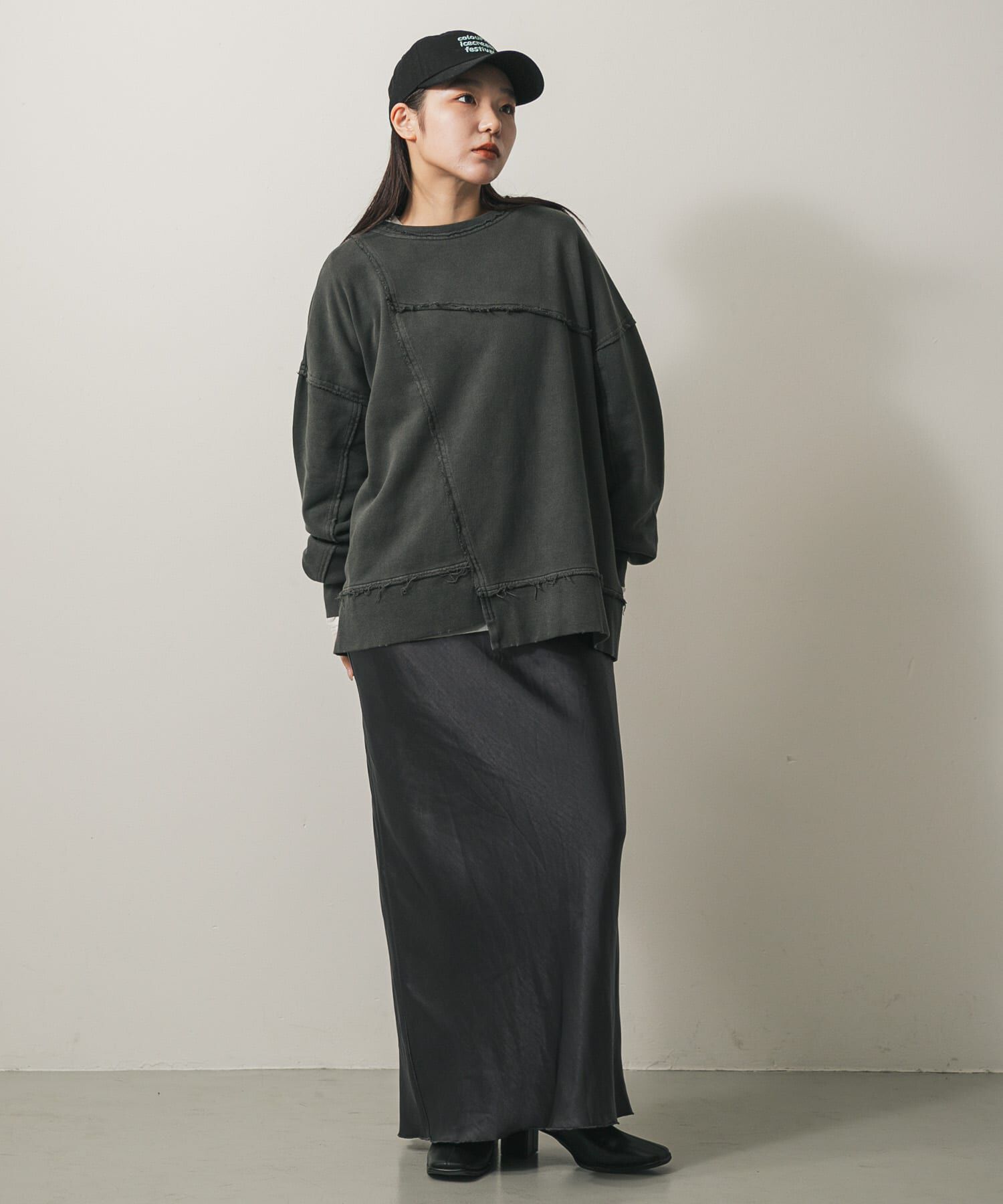 SENSE OF PLACE by URBAN RESEARCH「キリカエピグメントルーズスウェット」|スウェット・ジャージ|