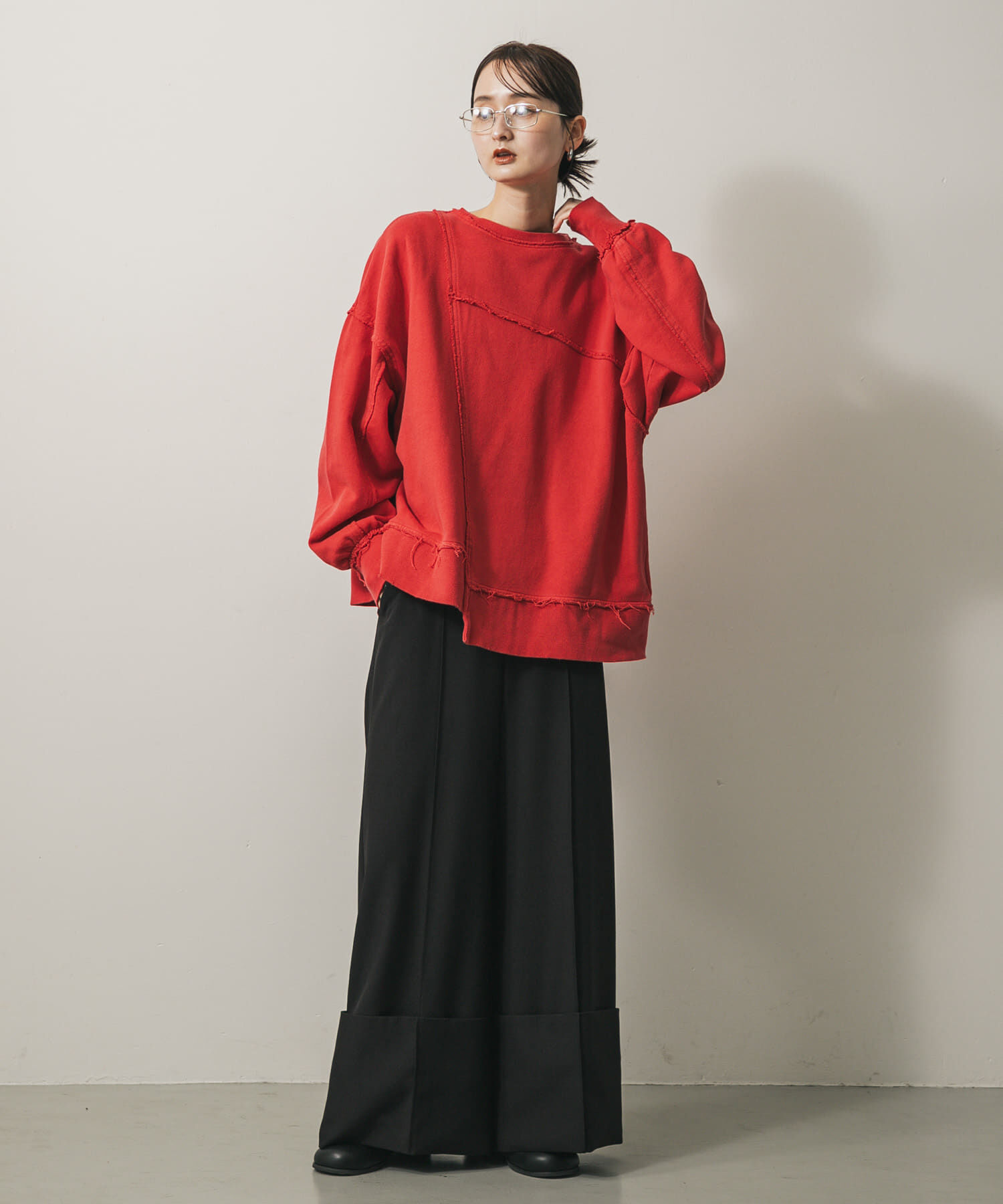 SENSE OF PLACE by URBAN RESEARCH「キリカエピグメントルーズスウェット」|スウェット・ジャージ|