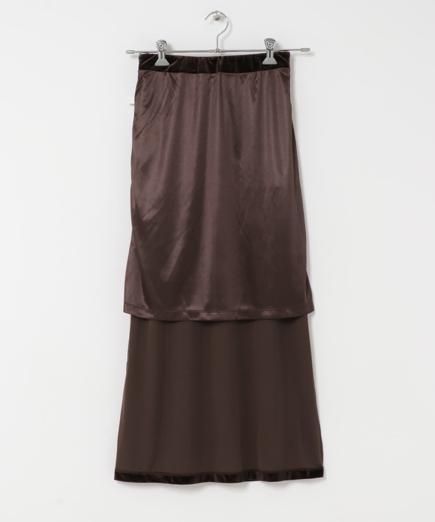 SENSE OF PLACE by URBAN RESEARCH「『TALLサイズ/WEB限定』ベロアナロースカート」|スカート|