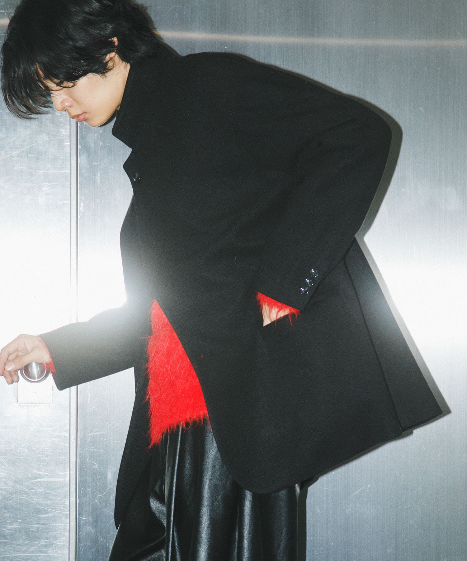 SENSE OF PLACE by URBAN RESEARCH「ルーズミドルジャケット」|その他|ブラック