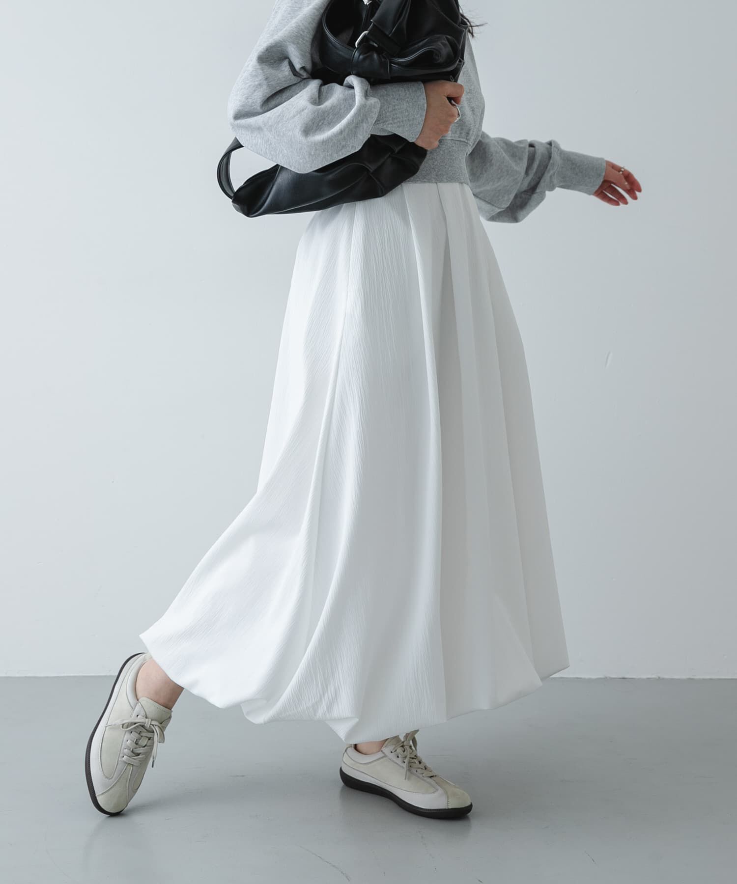 SENSE OF PLACE by URBAN RESEARCH「バルーンスカート」|スカート|オフホワイト