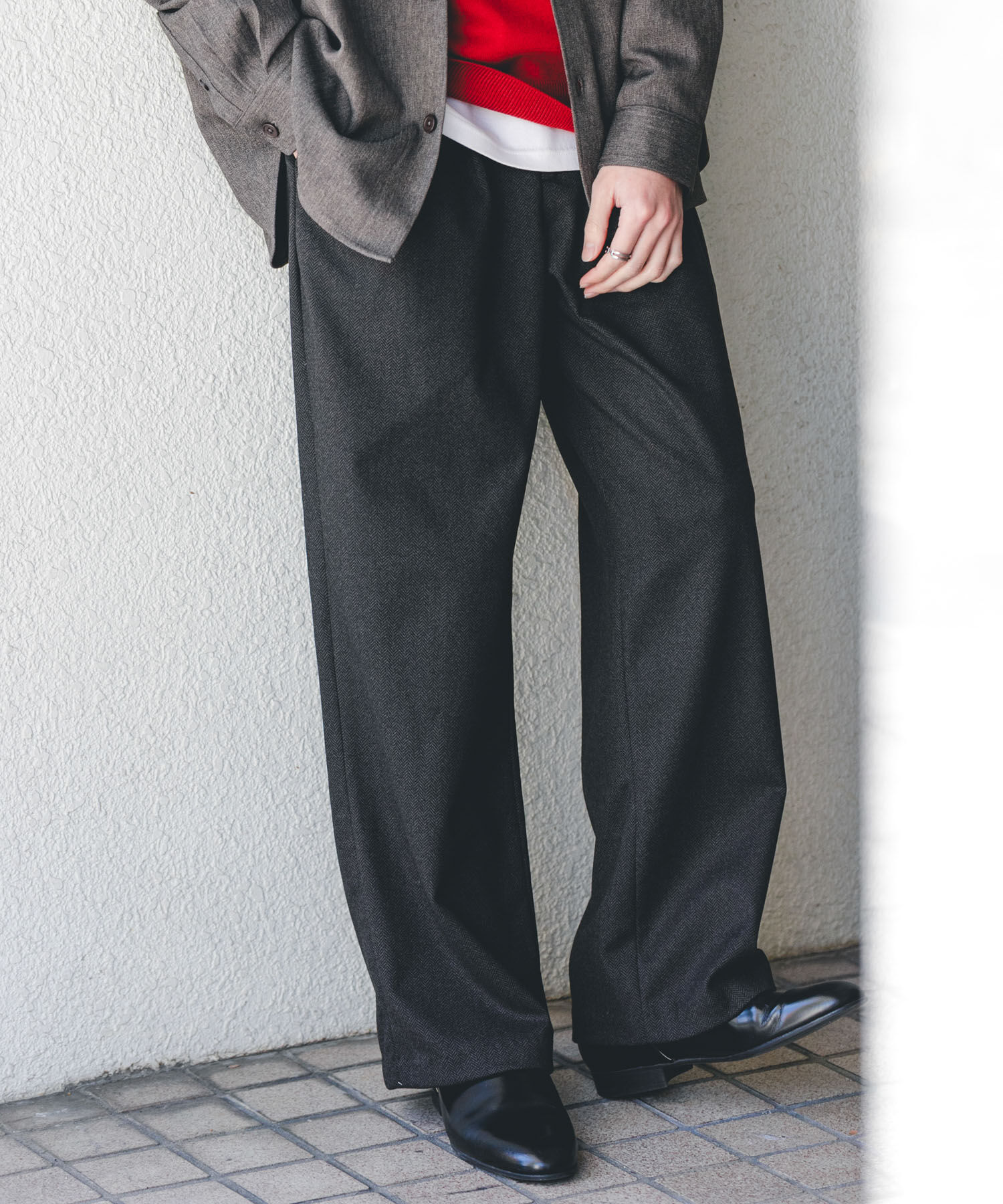 SENSE OF PLACE by URBAN RESEARCH「ブラッシュドイージーワイドパンツ」|その他|