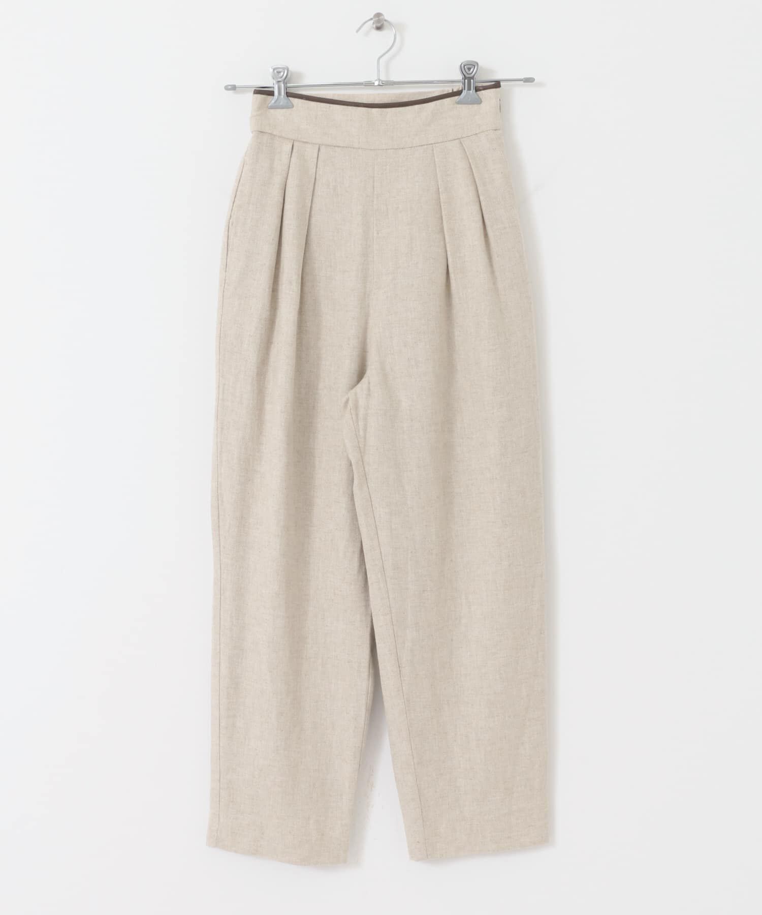 SENSE OF PLACE by URBAN RESEARCH「リネンヘリンボーンパイピングパンツ」|その他|