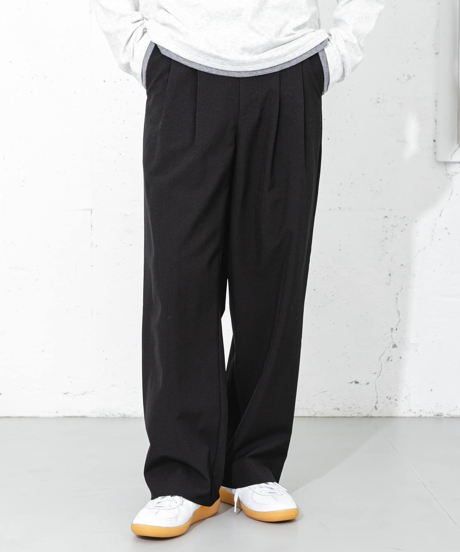 SENSE OF PLACE by URBAN RESEARCH「ダブルタックワイドパンツ」|その他|