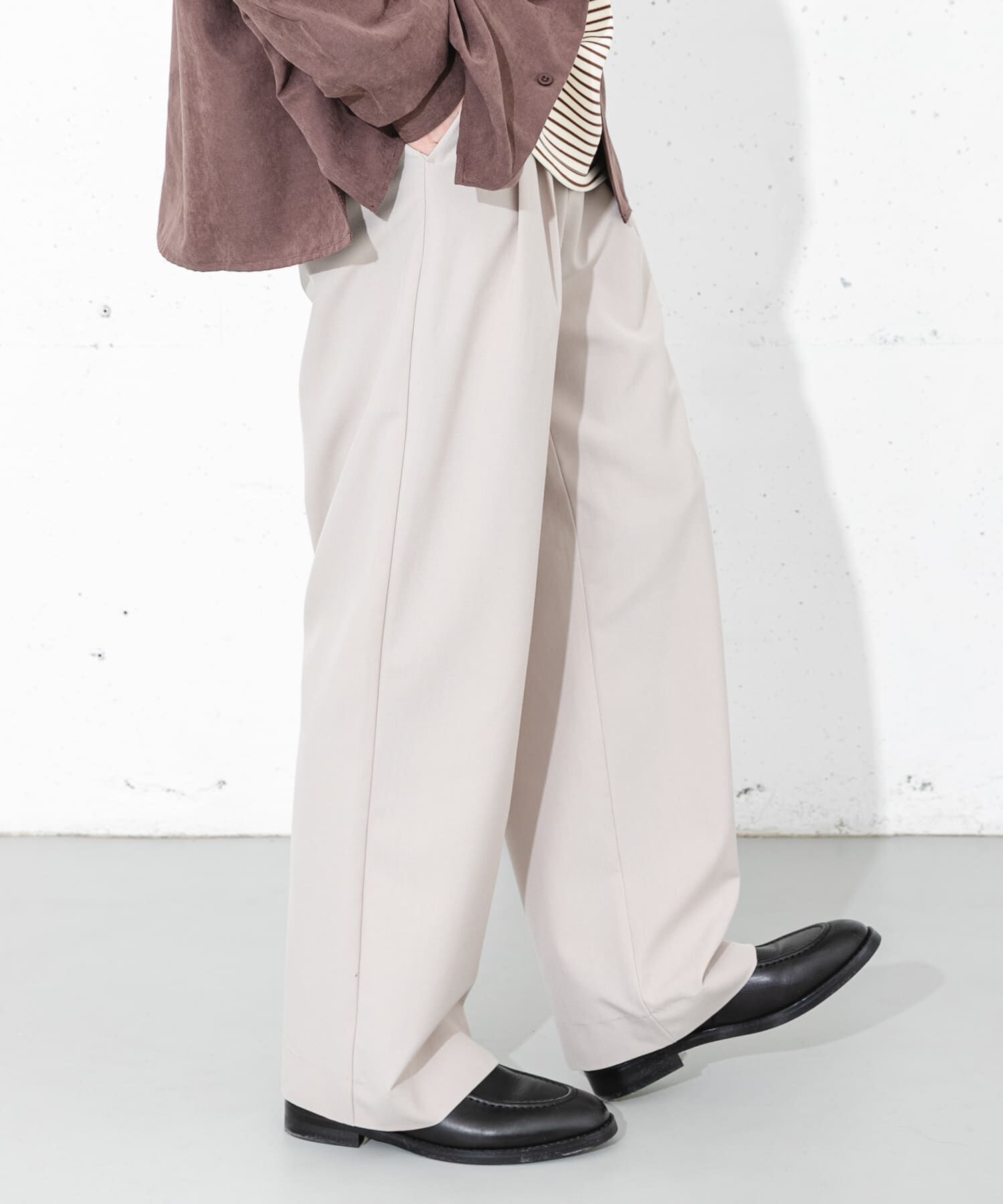 SENSE OF PLACE by URBAN RESEARCH「ダブルタックワイドパンツ」|その他|