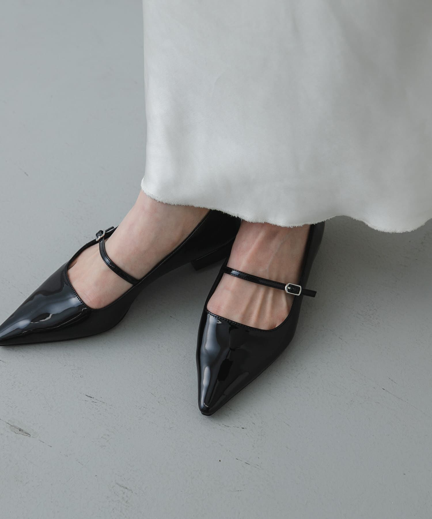 SENSE OF PLACE by URBAN RESEARCH「『抗菌』ポインテッドフラットパンプス」|パンプス|