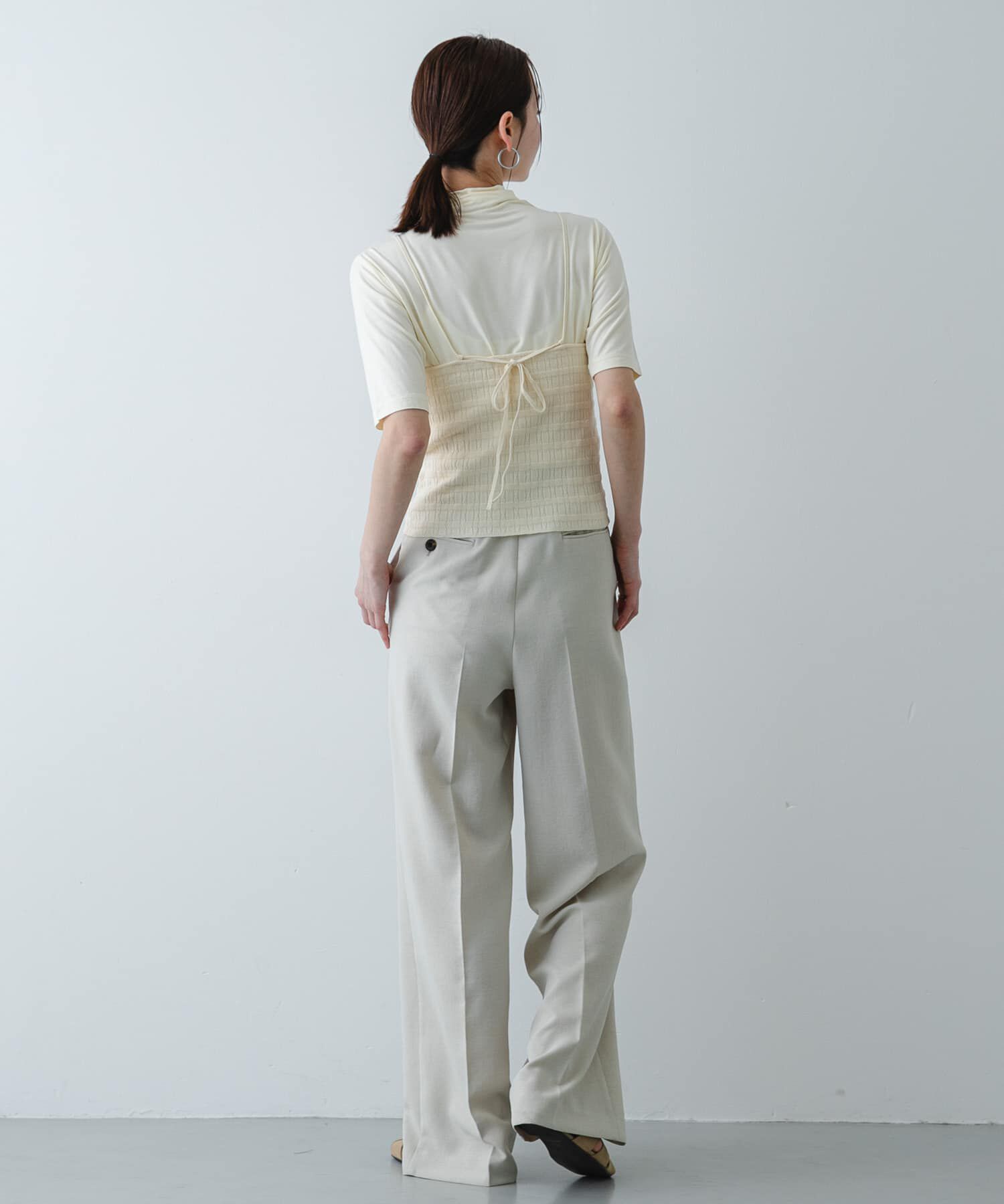 SENSE OF PLACE by URBAN RESEARCH「『洗濯可』ホルターネックボタンビスチェ」|その他|