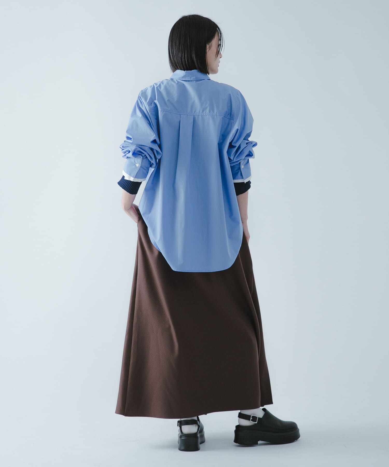 SENSE OF PLACE by URBAN RESEARCH「『撥水/防花粉』SKINProofフロントプリーツスカート」|スカート|