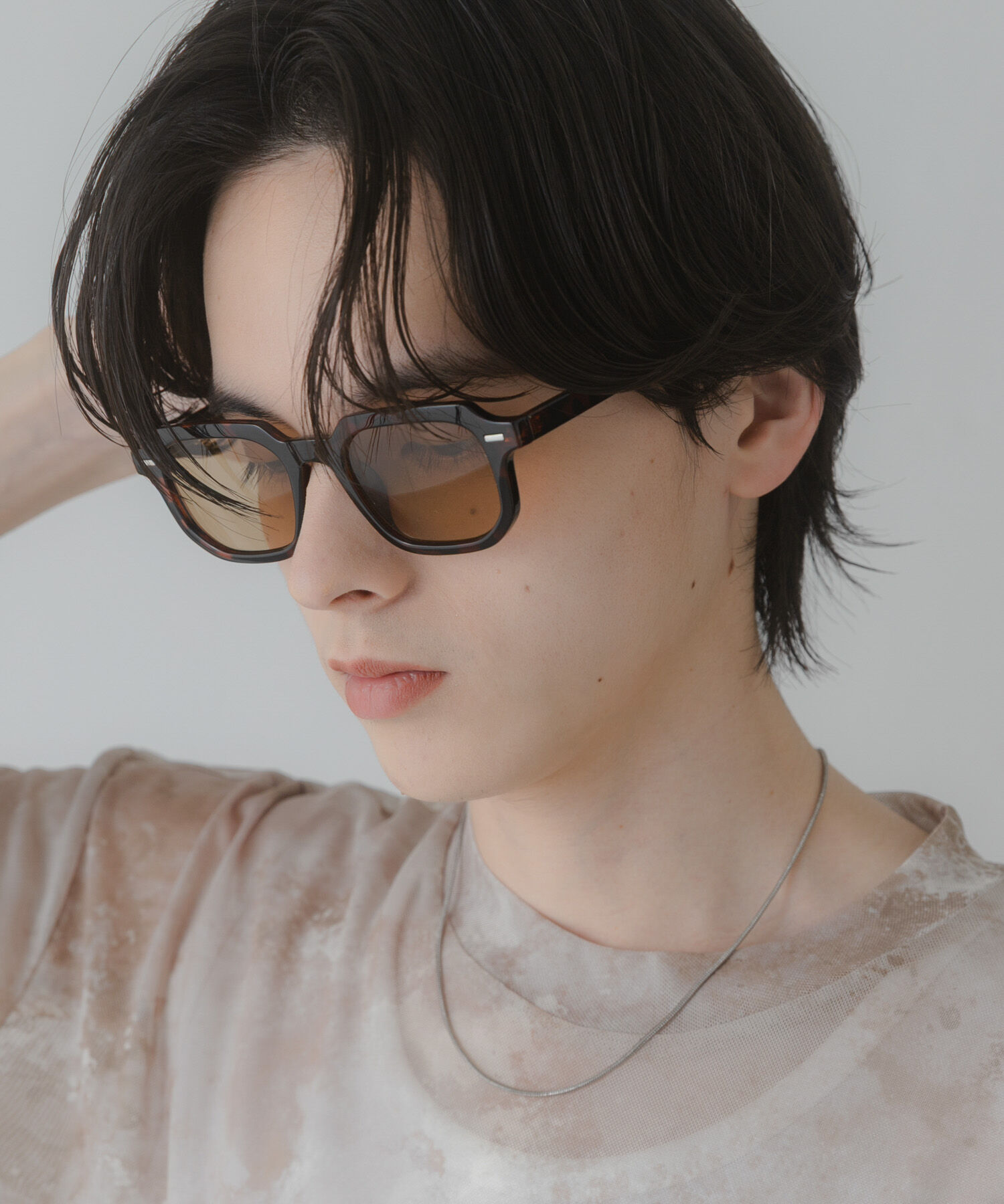 SENSE OF PLACE by URBAN RESEARCH「スクエアウェリントンサングラス」|メガネ|