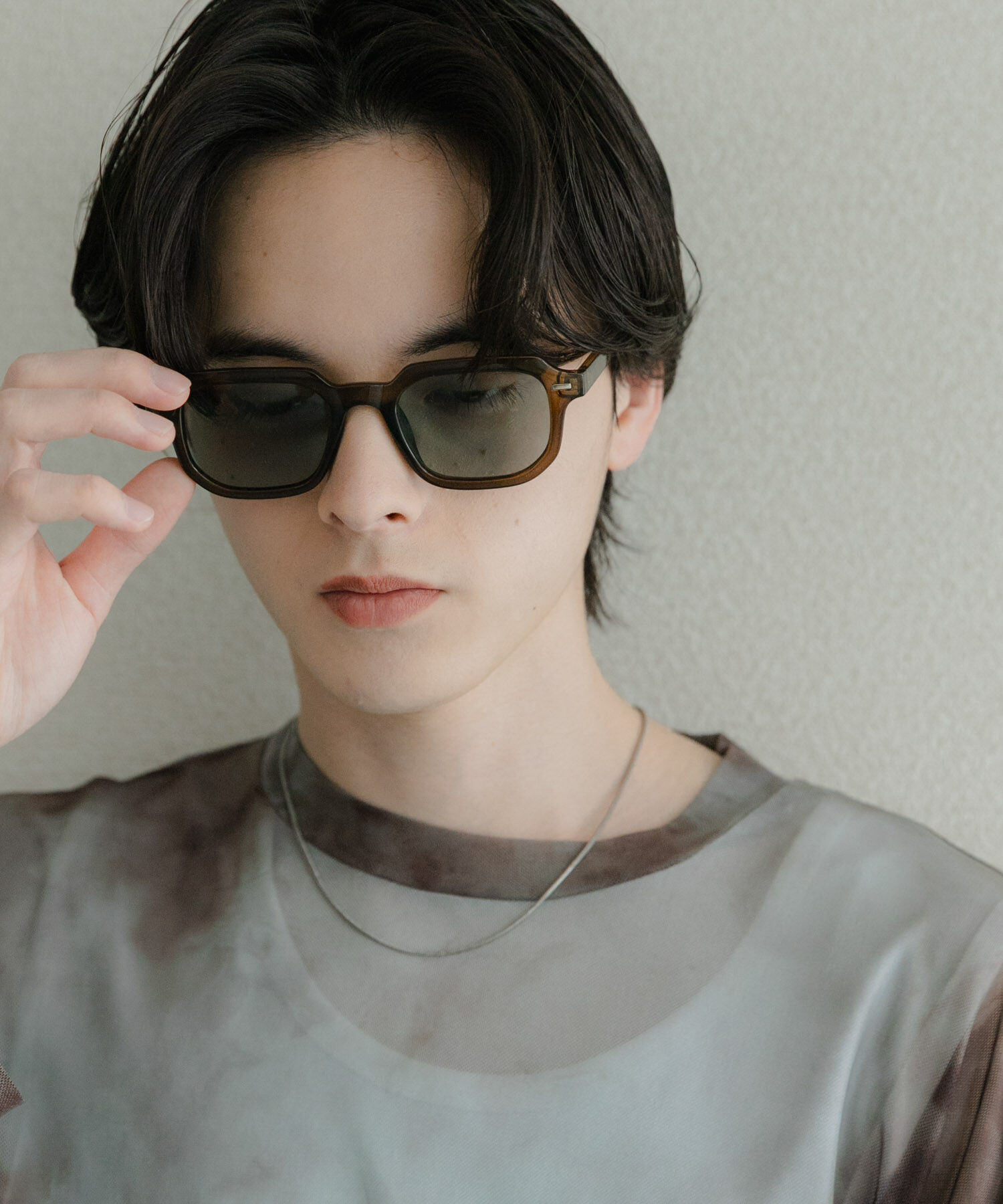 SENSE OF PLACE by URBAN RESEARCH「スクエアウェリントンサングラス」|メガネ|