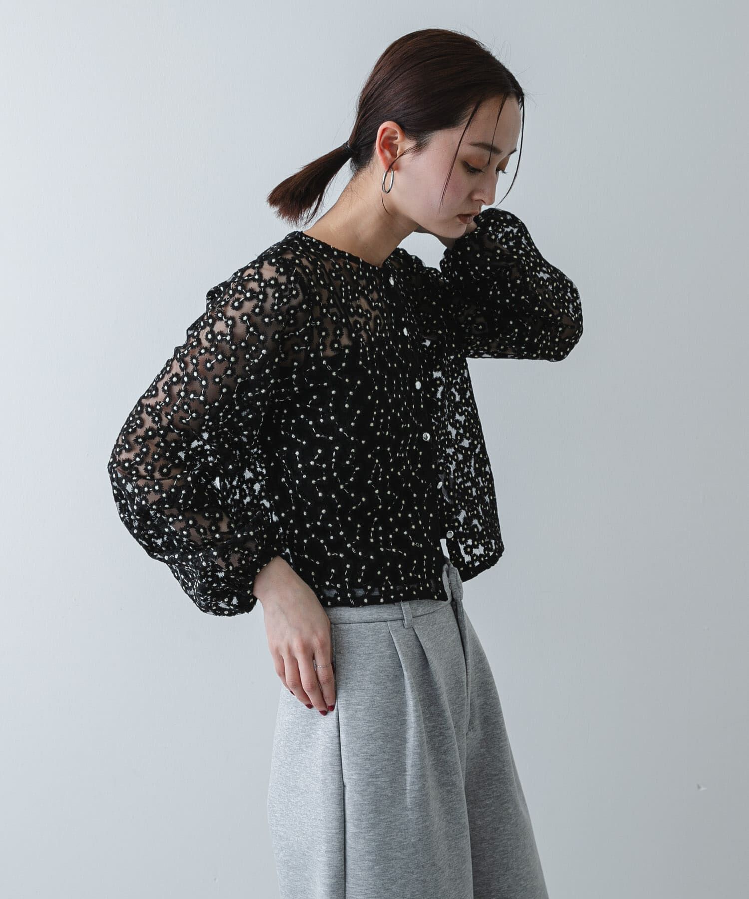 SENSE OF PLACE by URBAN RESEARCH「デイジーレースブラウス」|シャツ・ブラウス|