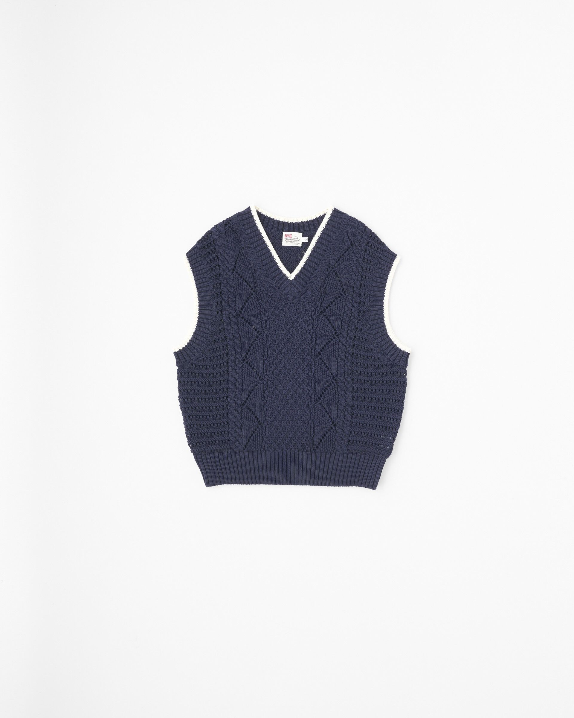 Traditional Weatherwear「NEW BREAM VS」|ニット・セーター|ﾈｲﾋﾞｰ&times;ﾎﾜｲﾄ