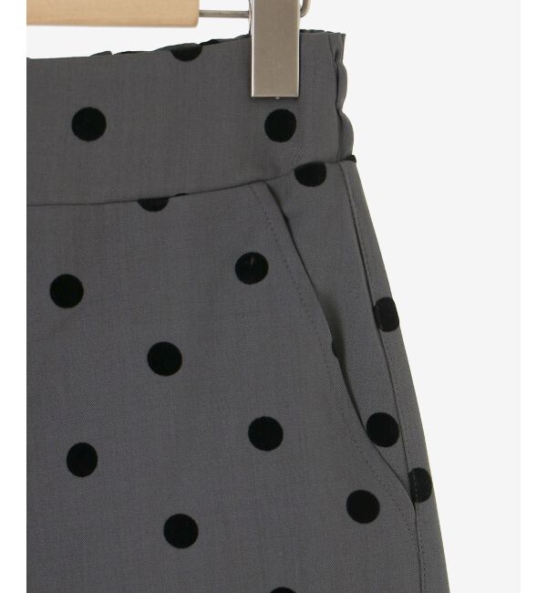 le.coeur blanc「《手洗い可能》ドットワイドパンツ」|その他|