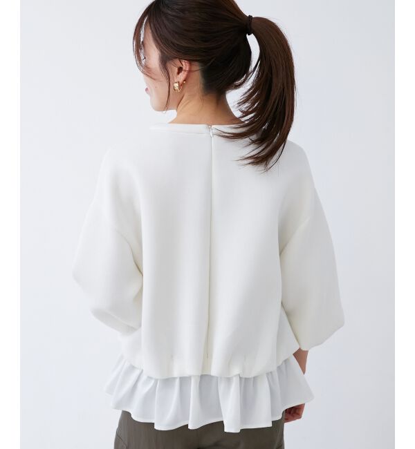 le.coeur blanc「TORRAZZO DONNA 別注2WAYレイヤード」|Tシャツ・カットソー|