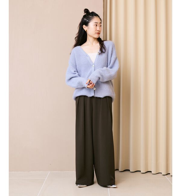  「《手洗い可能》フルダルダブルタックワイドパンツ」|その他|