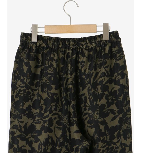  「パネルフラワープリントパンツ」|その他|
