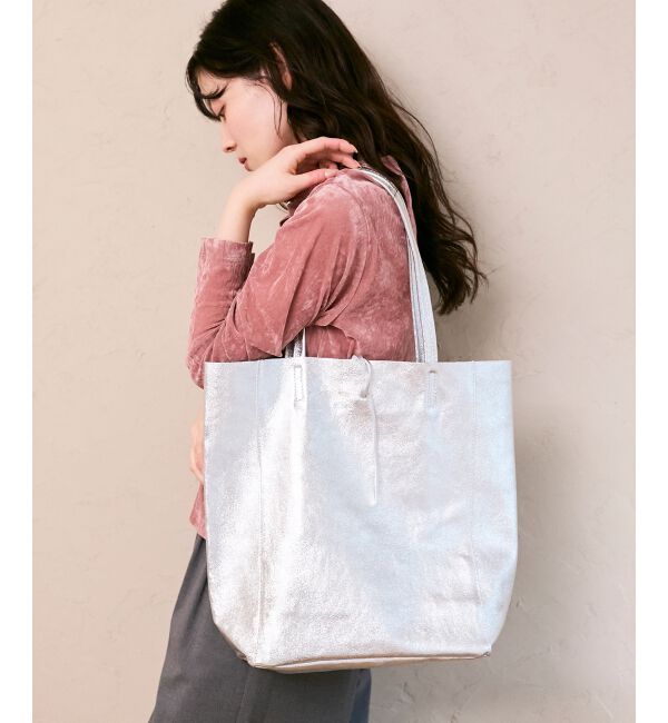 「MILLELA FIRENZE メタリックトートバッグ」|トートバッグ|