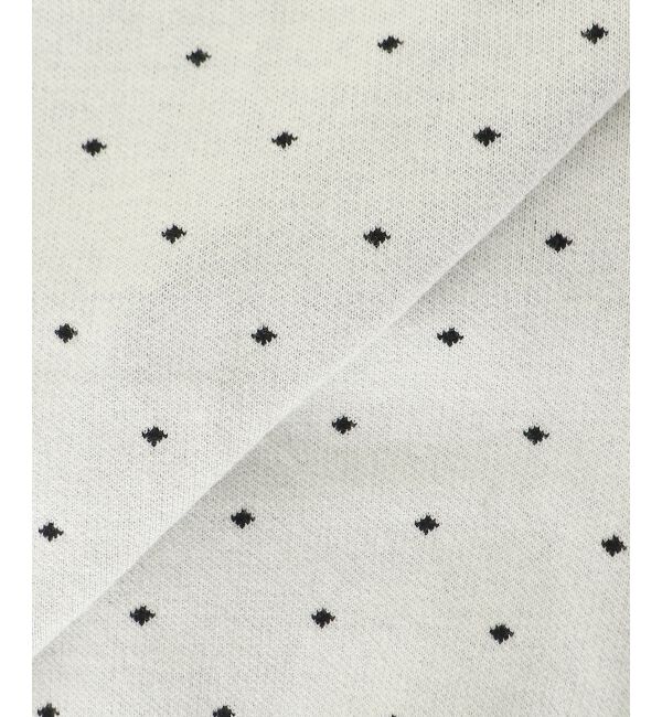  「ドットジャガードニットカーディガン」|カーディガン|