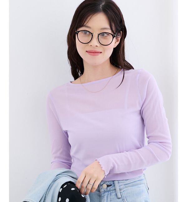  「シアークルーネックプルオーバー」|Tシャツ・カットソー|