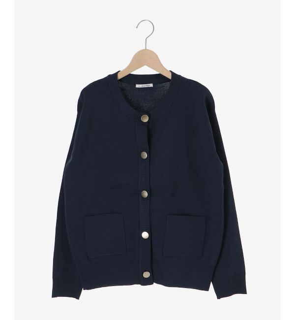  「《WEB限定アイテム》ウォッシャブルクルーネックカーディガン」|カーディガン|