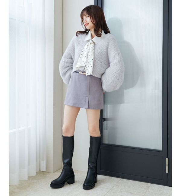 MAJESTICLEGON「ベルトセットミニスカパン」|キュロット|