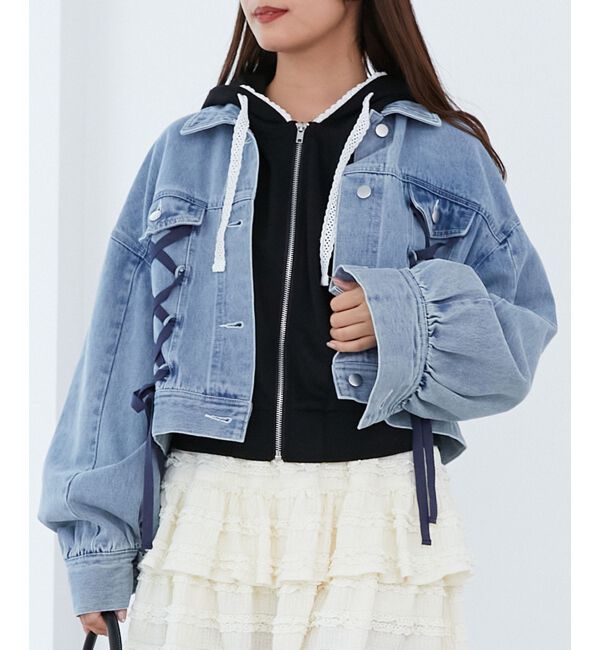 MAJESTICLEGON「サイドレースアップGジャン」|その他|サックス