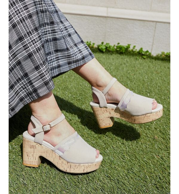  「スカラップシアーサンダル」|サンダル|