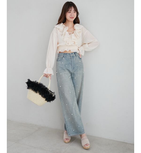  「スカラップシアーサンダル」|サンダル|