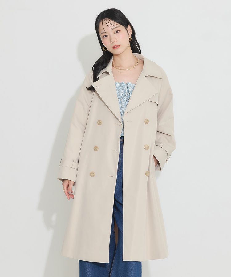 earth music&ecology「ベーシックトレンチコート」|トレンチコート|