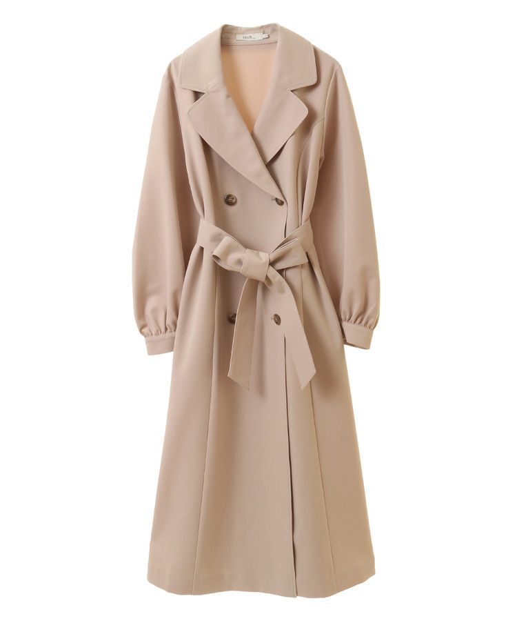 earth music&ecology「パフスリーブトレンチコート」|トレンチコート|