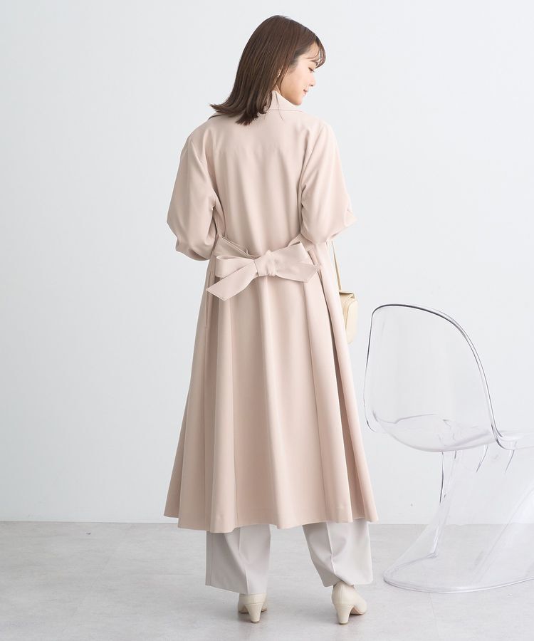 earth music&ecology「パフスリーブトレンチコート」|トレンチコート|