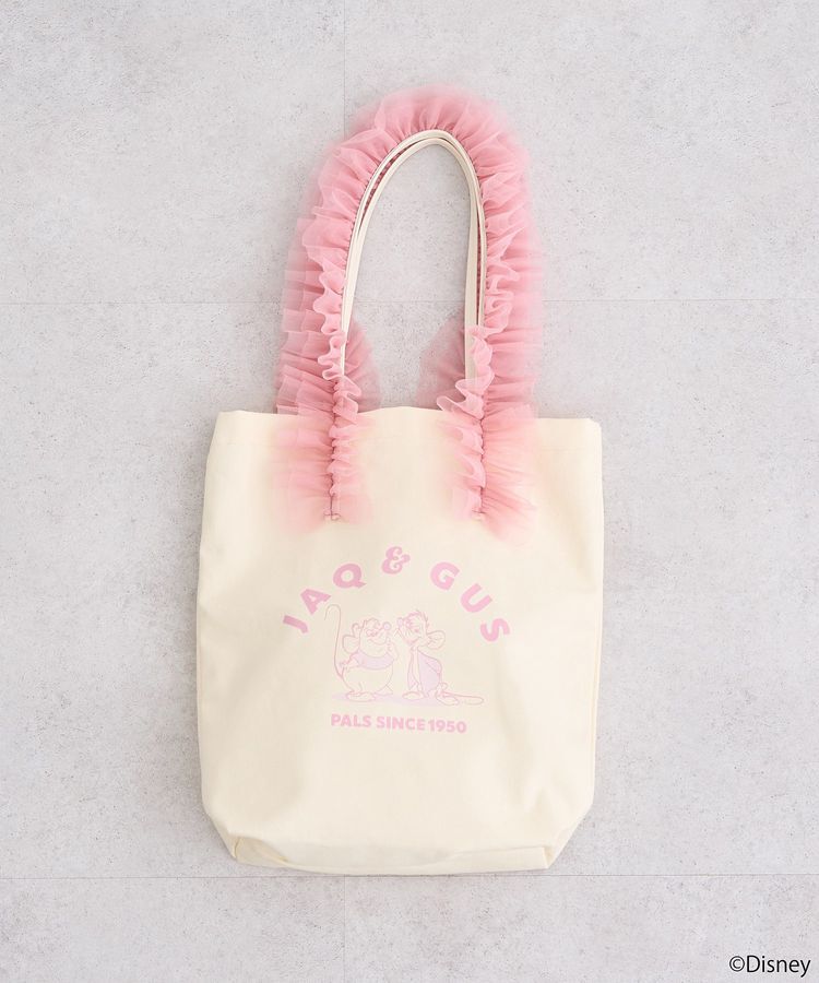 earth music&ecology「シンデレラ/チュールフリルトートバッグ」|トートバッグ|