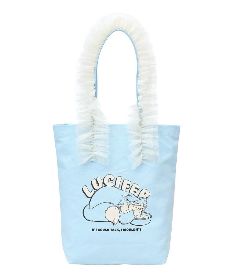 earth music&ecology「シンデレラ/チュールフリルトートバッグ」|トートバッグ|