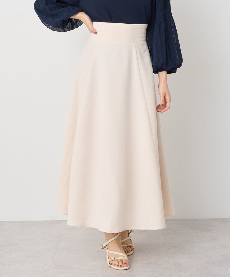 earth music&ecology「バックレースアップスカート」|フレア|