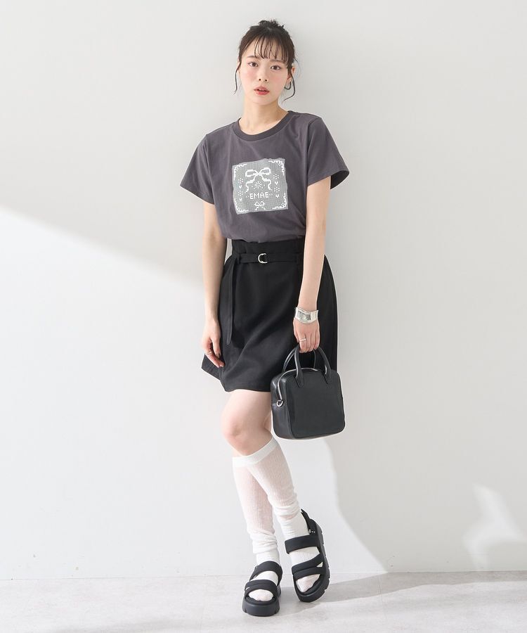 earth music&ecology「アソートロマンティックグラフィックT」|Tシャツ・カットソー|