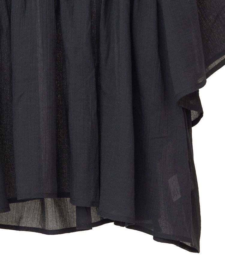 earth music&ecology「Vネックギャザーブラウス」|シャツ・ブラウス|