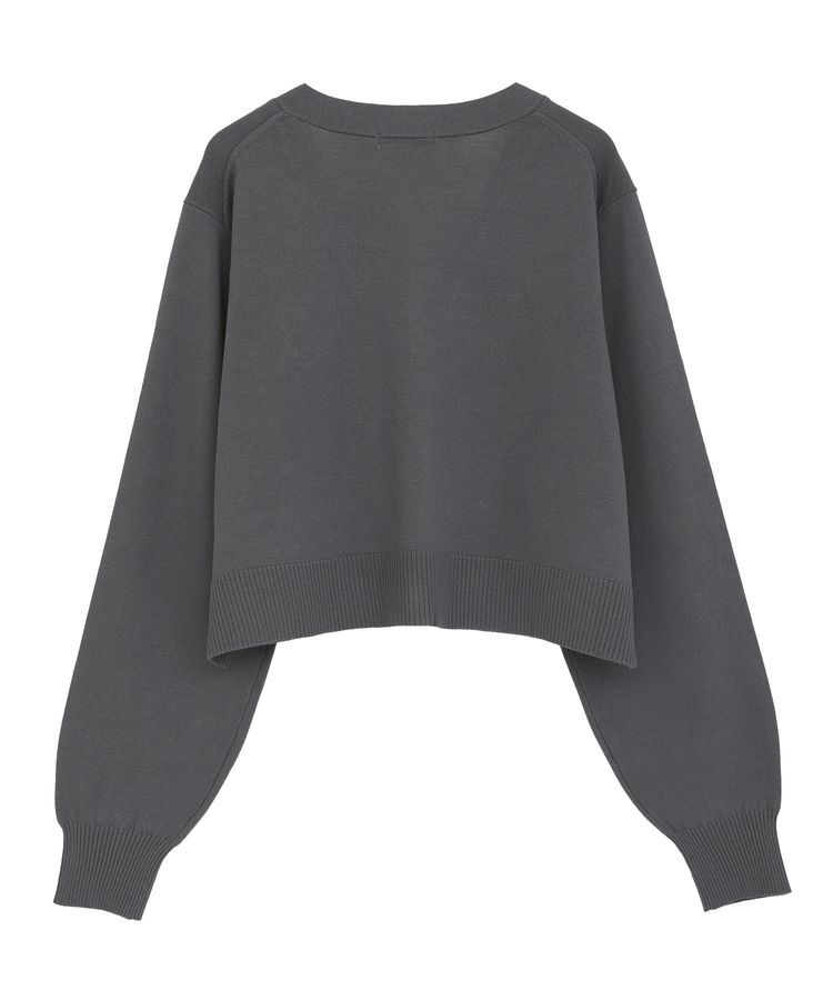 earth music&ecology「ロゴ刺繍カーディガン」|カーディガン|