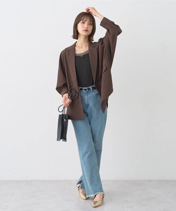 earth music&ecology「配色レイヤードタンクトップ」|キャミソール|