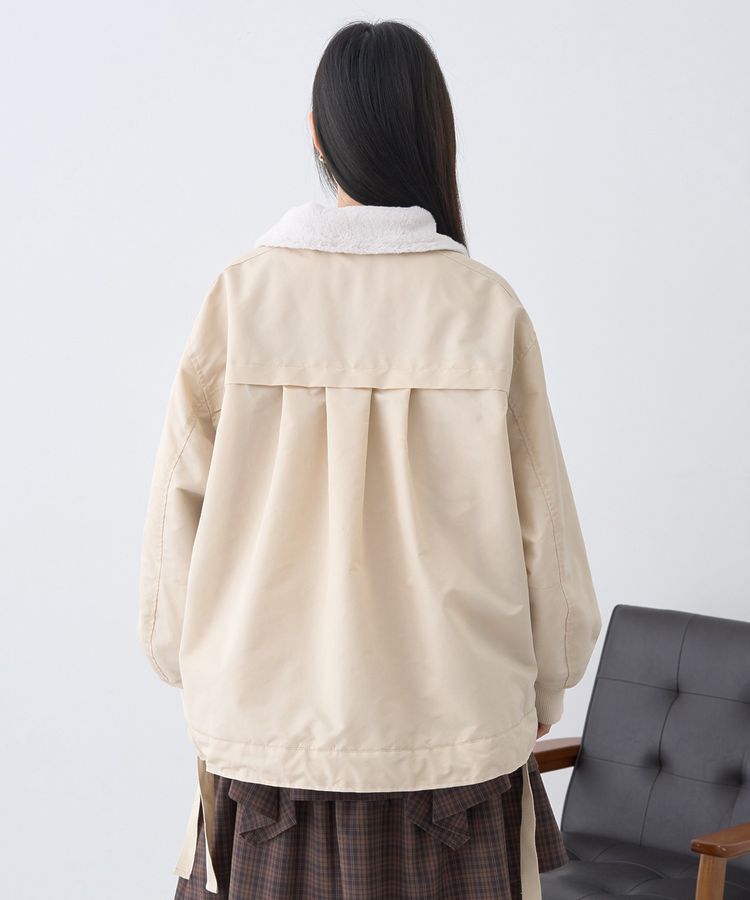 earth music&ecology「リバーシブルMA-1」|ブルゾン・スタジャン|