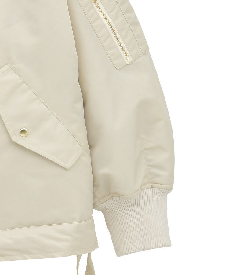 earth music&ecology「リバーシブルMA-1」|ブルゾン・スタジャン|