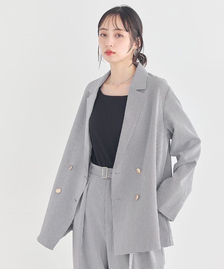 earth music&ecology「アソート金ボタンジャケット」|テーラードジャケット|